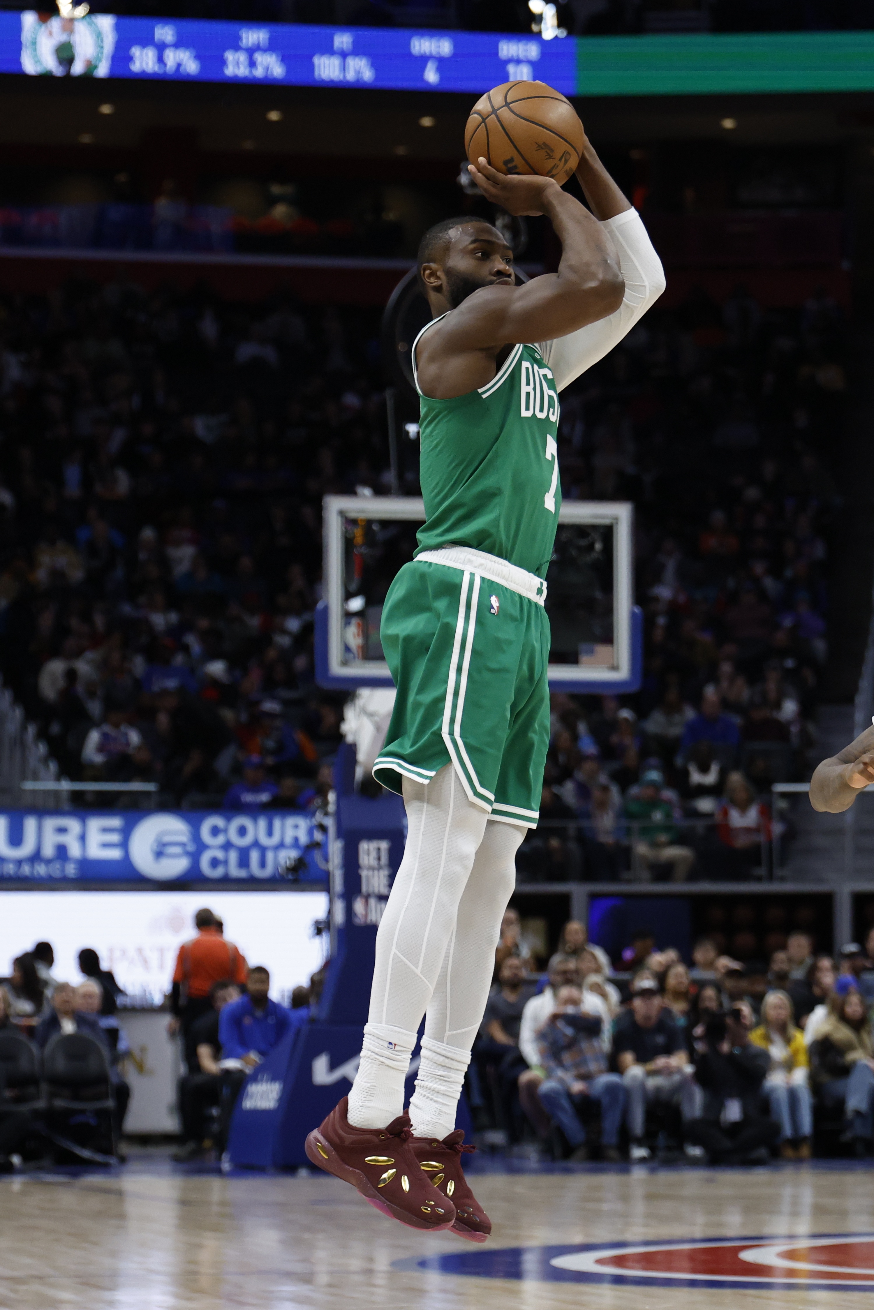 北美世界杯-布朗：最后一投腿有点沉 我们还有进步空间 这是常规赛存在的意义