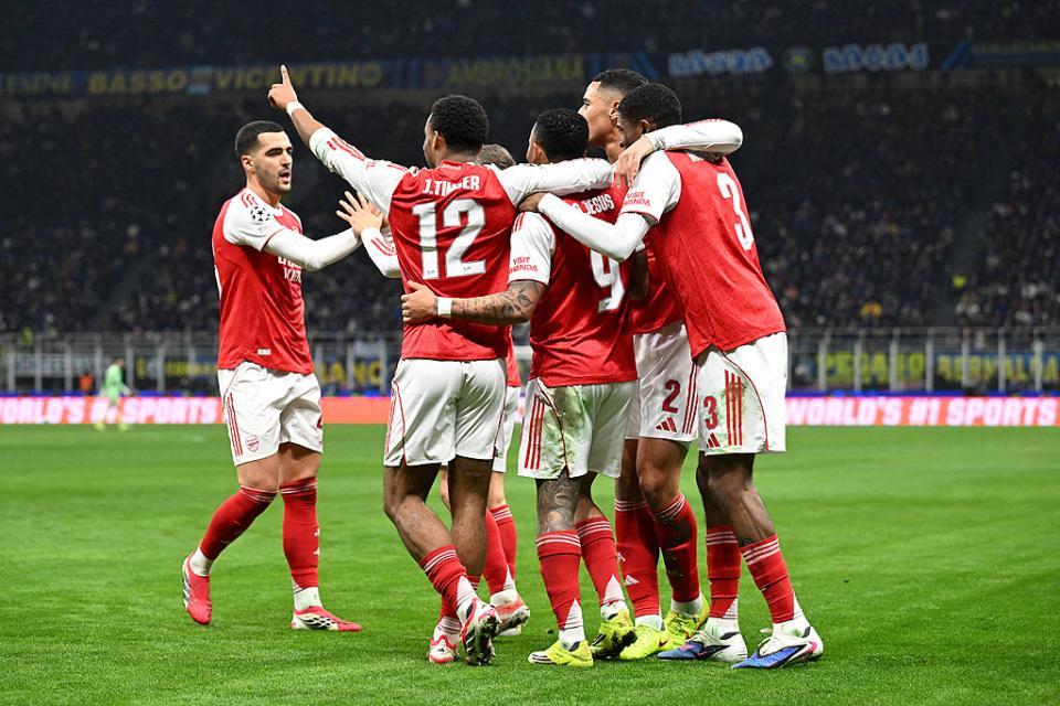 足球赛事-欧冠形势：阿森纳锁定头名！西甲第3提前淘汰，意甲冠军濒临出局