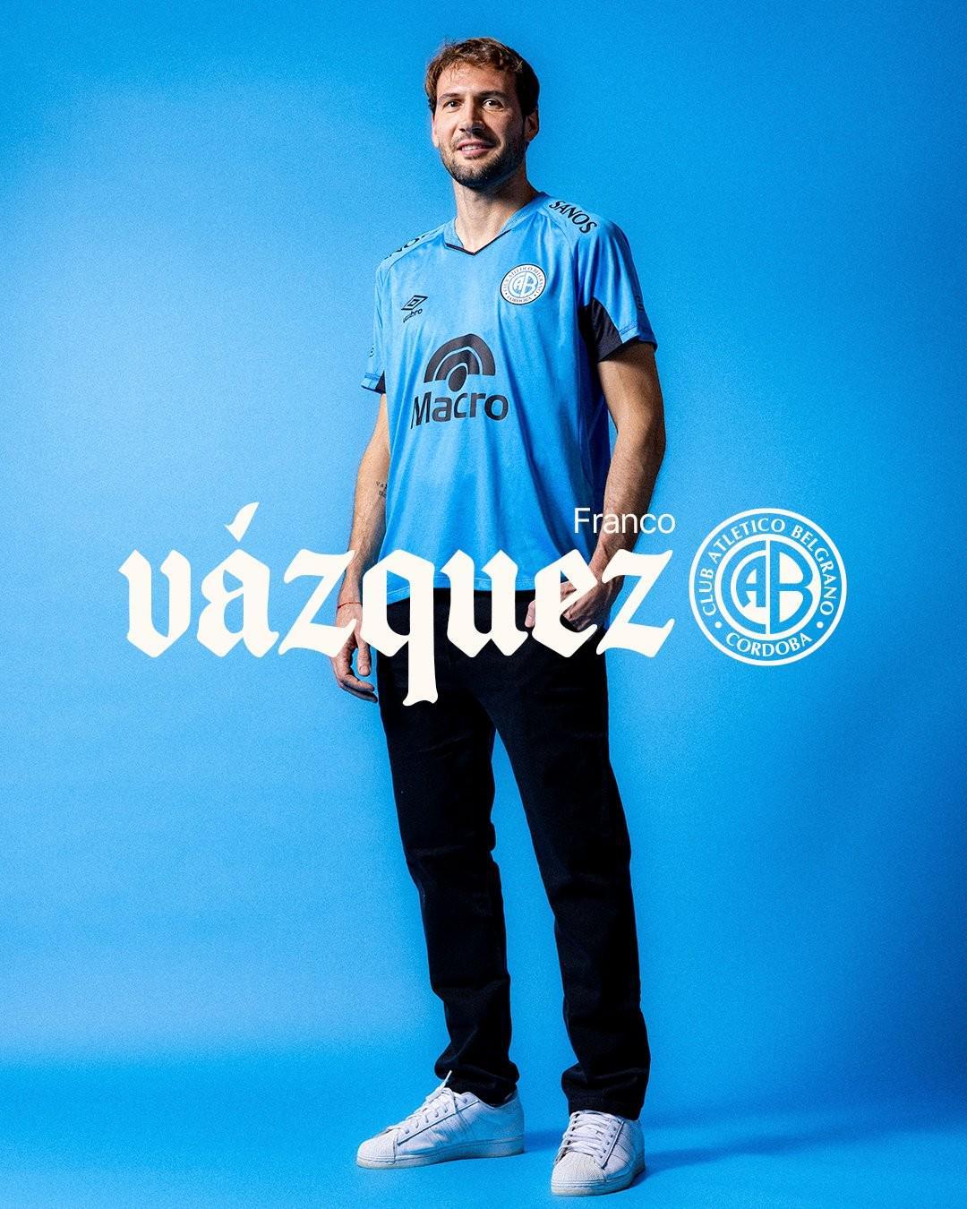 世界杯赛程-官方：前阿根廷国脚巴斯克斯离开克雷莫内塞重返贝尔格拉诺